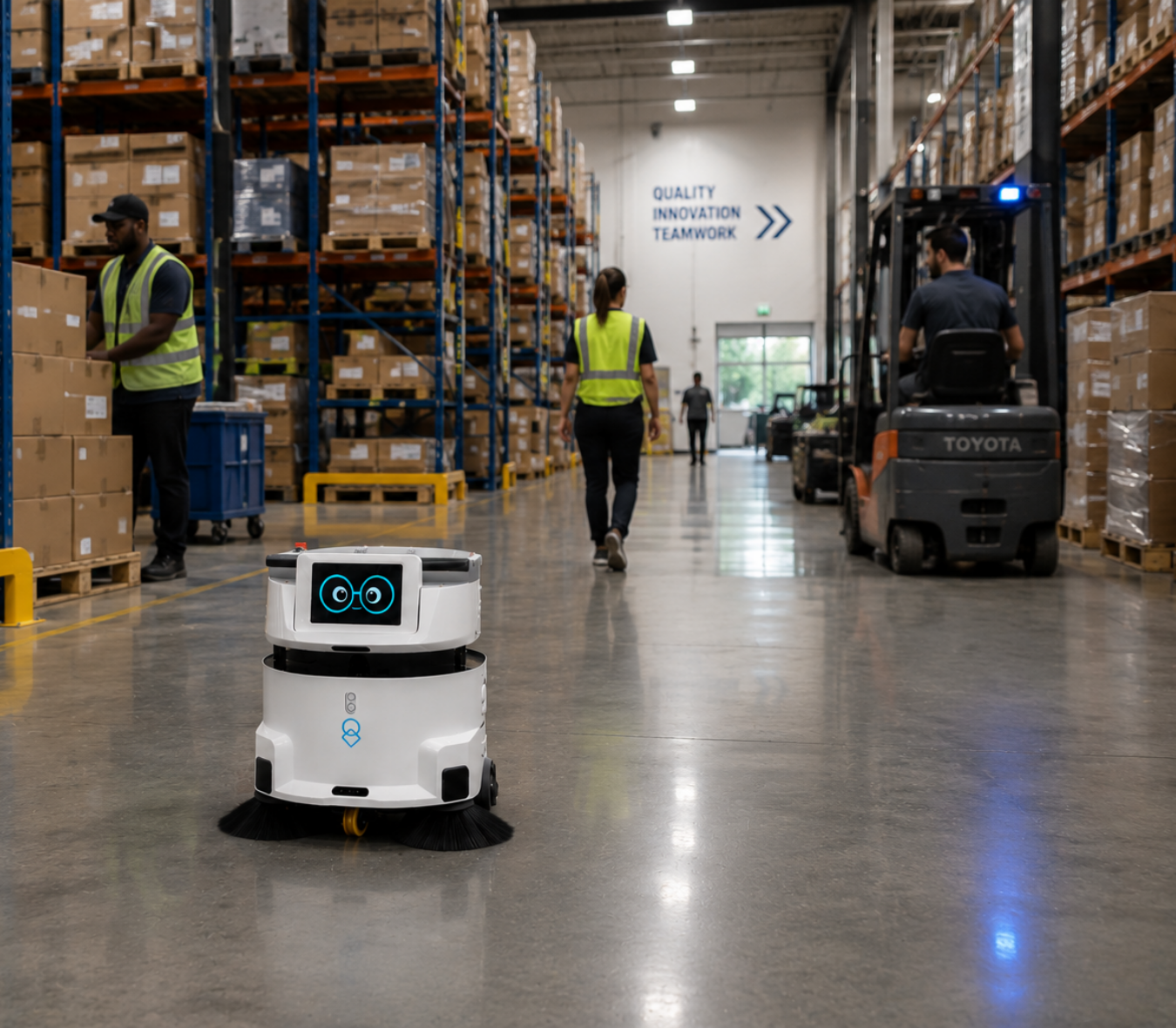 uClean in warehouse
