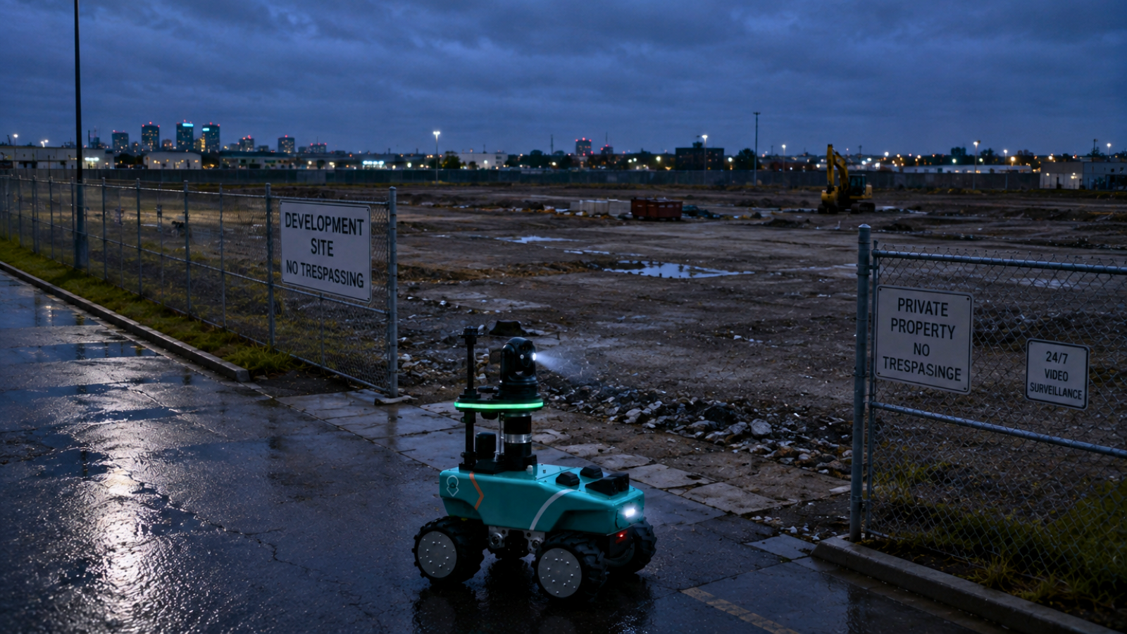 uSecure empty lot surveillance